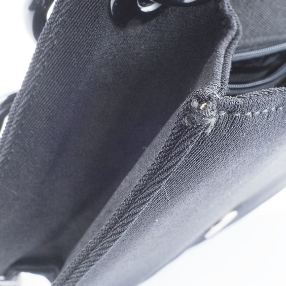 PRADA Black Canvas Shoulder Bag - Picture 7 of 12